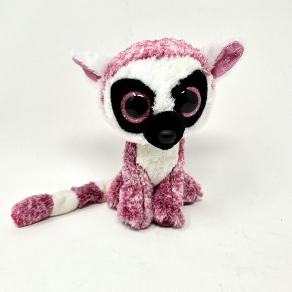 TY Silk Beanie‎ Boo LeeAnn the Lemur 6" Stuffed Animal Plush Toy 2017 - Picture 1 of 5